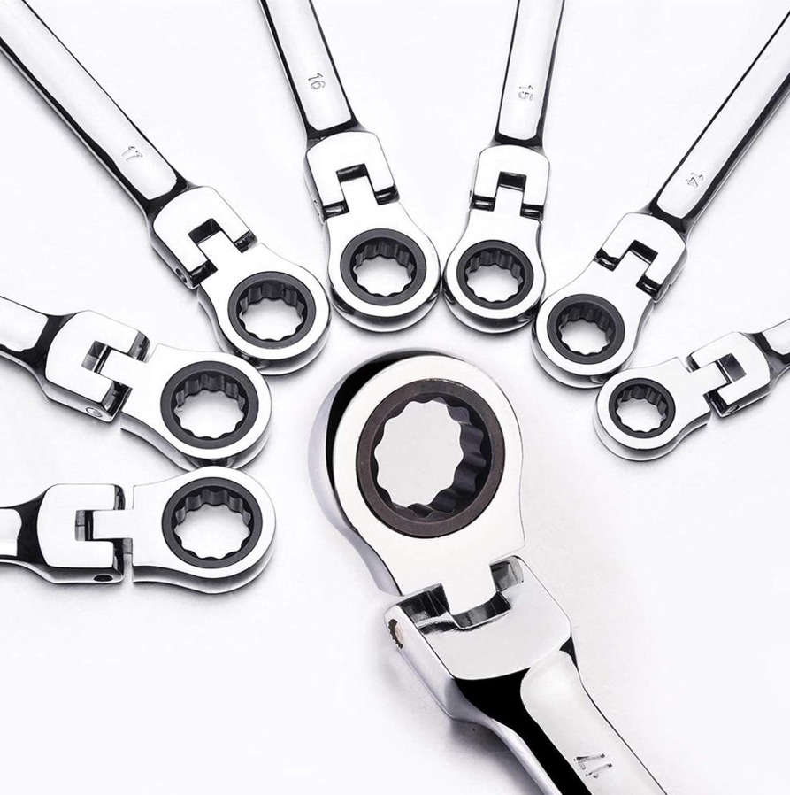 Miniatura 2 de Juego De Llaves Combinadas Cabeza Flex